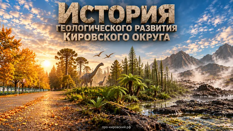 История геологического развития Кировского округа