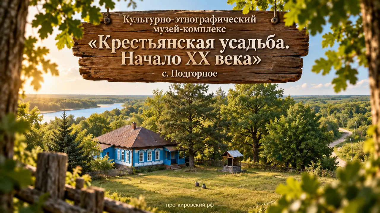 Культурно-этнографический музей-комплекс «Крестьянская усадьба. Начало ХХ века» с. Подгорное