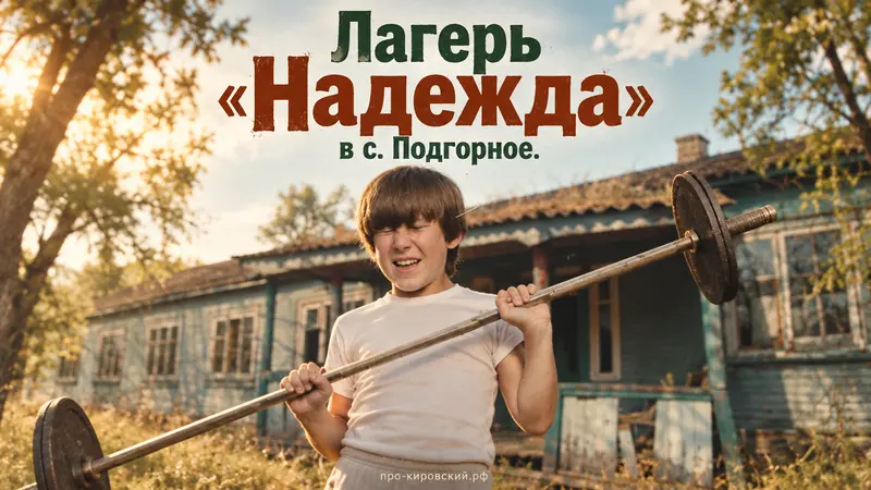 Лагерь «Надежда» в с. Подгорное