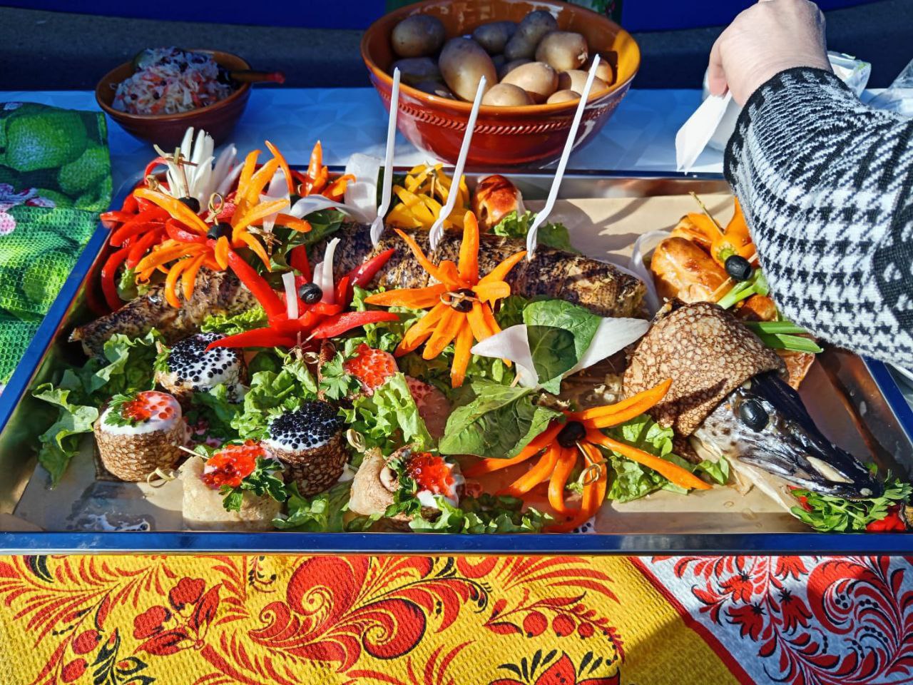 В Кировском прошёл 1 Всероссийский фестиваль русской кухни!