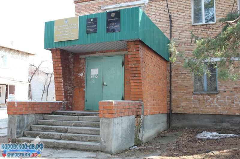 Федеральная служба государственной статистики по Приморскому краю (Приморскстат) в пгт. Кировский